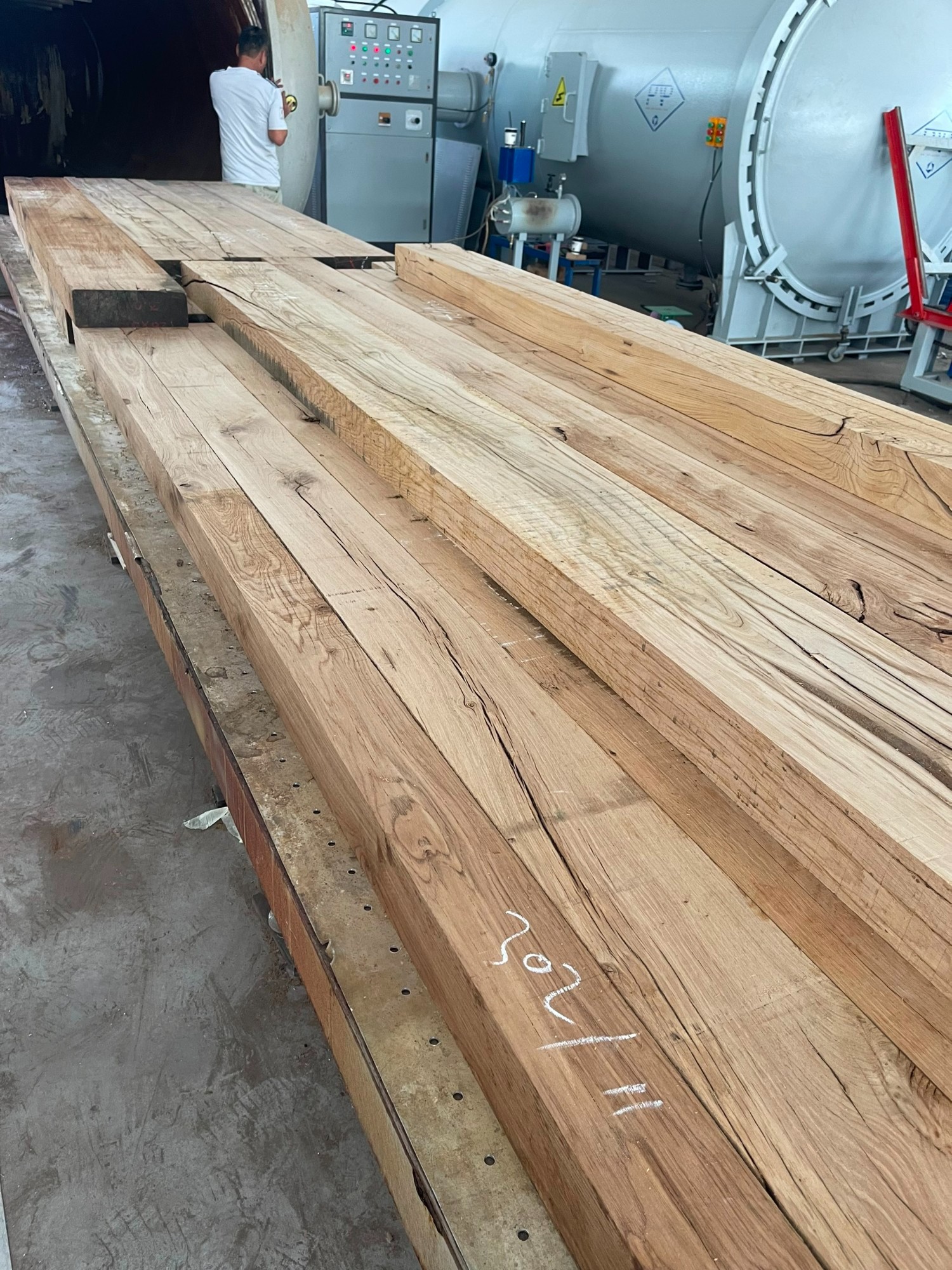 Sấy gỗ bằng công nghệ cao tần